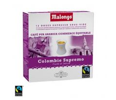 Malongo 123Spresso kávové pody Colombie Supremo Fair Trade 16 dávok