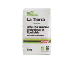 Malongo La Tierra Bio zrnková káva 1kg