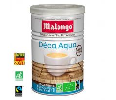 Malongo Deca Aqua mletá káva Bio a Fairtrade 250g bez kofeínu