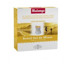 Malongo 123Spresso kávové pody Bresil 16 dávok