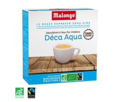 Malongo 123Spresso kávové pody Deca Aqua Bio a Fair Trade 16 dávok