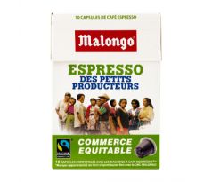Malongo Espresso des Petits Producteurs 10 kapsúľ