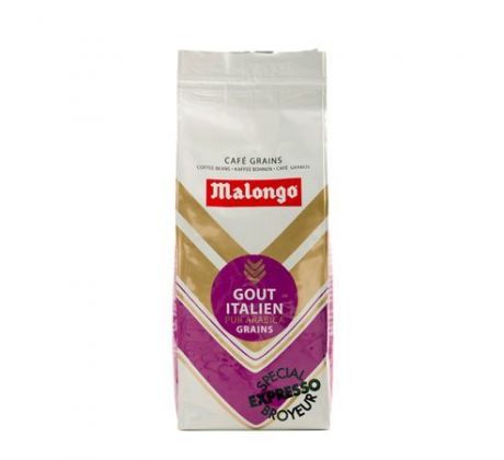 Malongo Goût Italien zrnková káva 250g