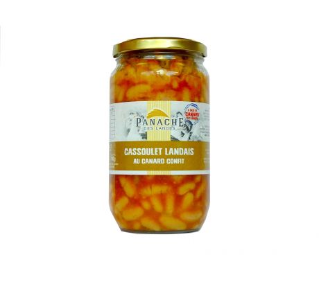 Cassoulet s kačacími stehnami 780g